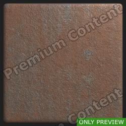 PBR Substance Material of Metal Rusty #2